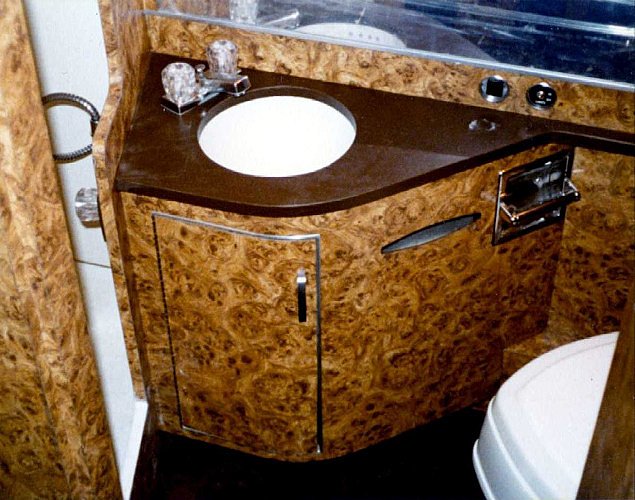 Lavatory sink cabinet